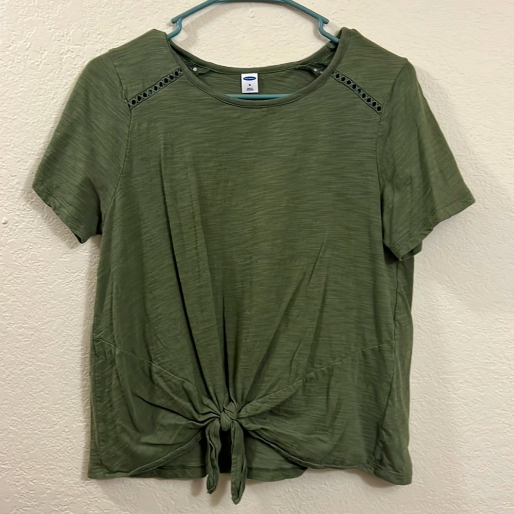 Medium Old Navy Sage Green Top